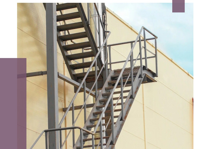 Пожарные лестницы в Устях-Илимске от 12480 руб. — монтаж и продажа | ПРОЛЁТ-Сть