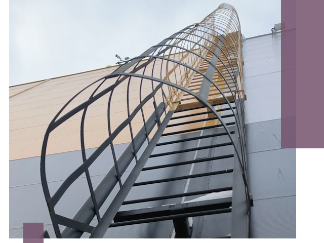 Изготовление и монтаж пожарных лестниц в Устях-Илимске профессионально