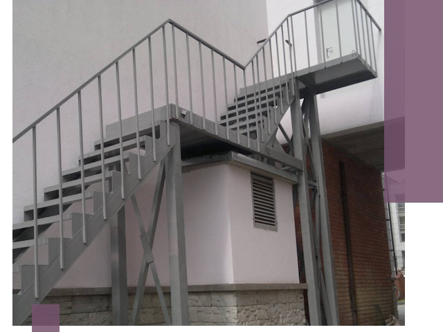 Монтаж пожарных лестниц под ключ в Устях-Илимске с гарантией качества