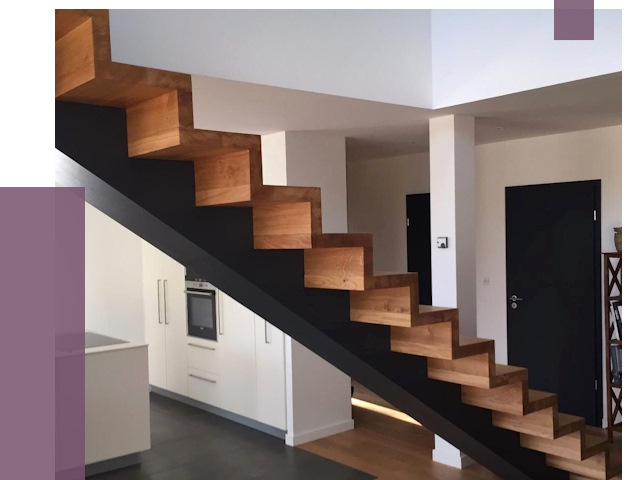 Изготовление деревянных лестниц в Устях-Илимске от 88400 руб. | ПРОЛЁТ-Сть