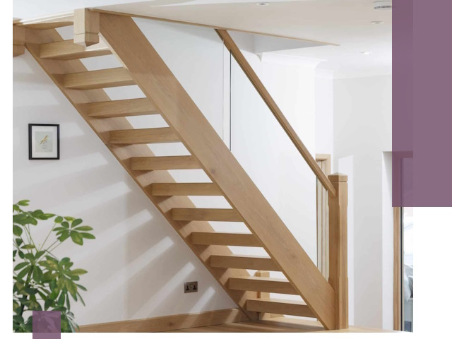 Изготовление деревянных лестниц под ключ в Устях-Илимске для дома