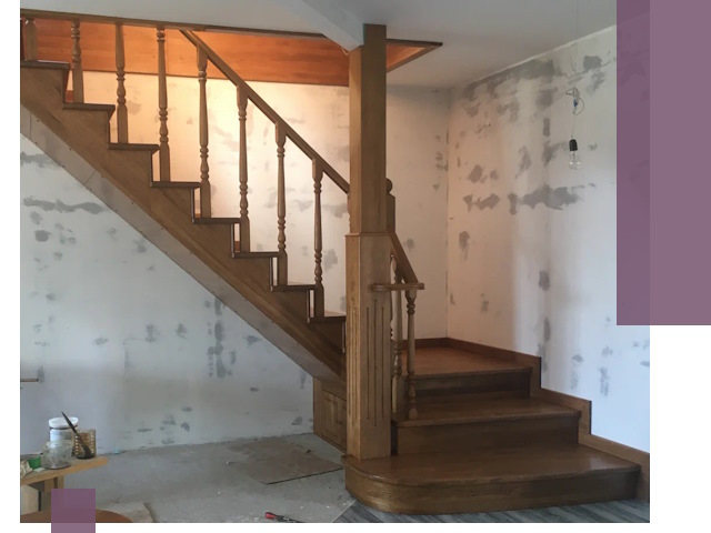 Ремонт деревянных лестниц в Устях-Илимске: быстро и качественно