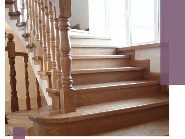 Реставрация деревянных лестниц в Устях-Илимске — качественно и быстро