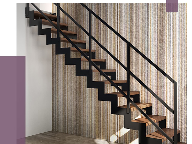 Изготовление металлических лестниц в Устях-Илимске от 49400 руб. | ПРОЛЁТ-Сть