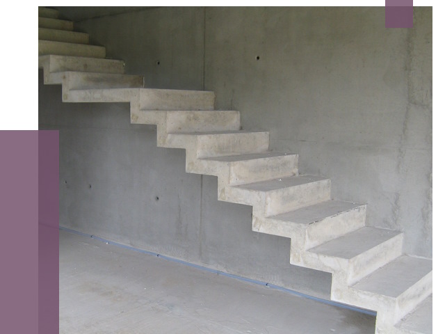 Бетонные лестницы в Устях-Илимске от 19240 руб. под ключ | ПРОЛЁТ-Сть