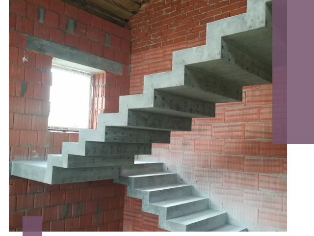 Бетонные лестницы под ключ в Устях-Илимске: монтаж, демонтаж, ремонт