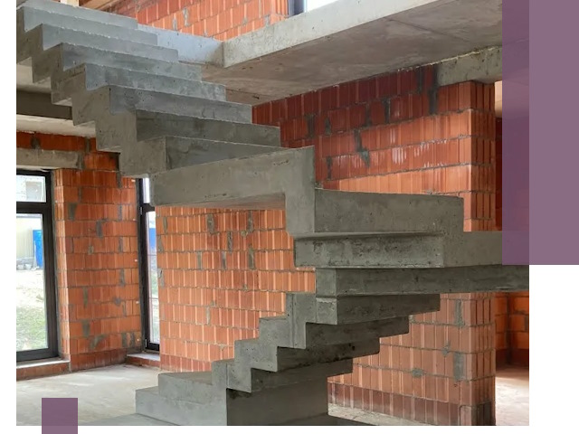 Изготовление бетонных лестниц под ключ в Устях-Илимске