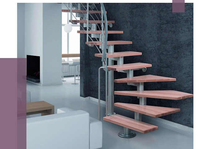 Модульные лестницы в Устях-Илимске от 17160 руб. — купить в ПРОЛЁТ-Сть