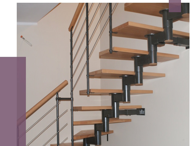 Изготовление модульных лестниц в Устях-Илимске от 11700 руб. 