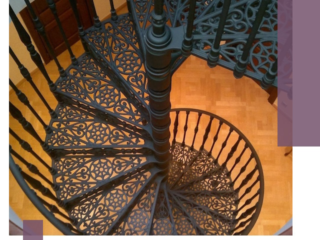 Винтовые лестницы под ключ в Устях-Илимске: производство и монтаж