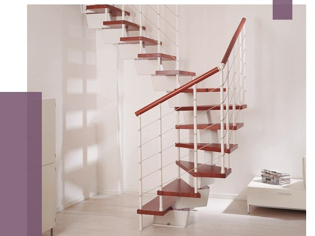 Изготовление лестниц на больцах в Устях-Илимске от 9880 руб. | ПРОЛЁТ-Сть