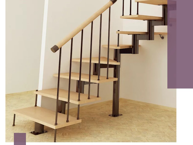 Монтаж лестниц на больцах в Устях-Илимске — быстро и надежно