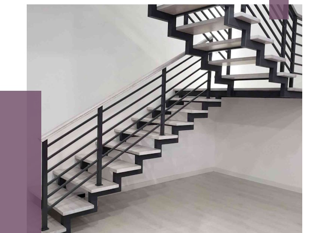 Лестницы на металлокаркасе под ключ в Устях-Илимске от 13000 руб. | ПРОЛЁТ-Сть