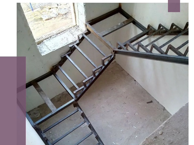 Монтаж лестниц на металлокаркасе в Устях-Илимске от 13000 руб. — ПРОЛЁТ-Сть