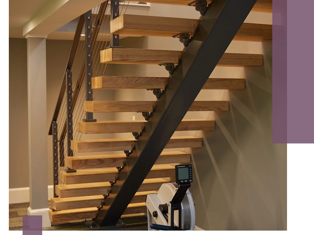 Лестницы на монокосоурах под ключ в Устях-Илимске - изготовление и монтаж