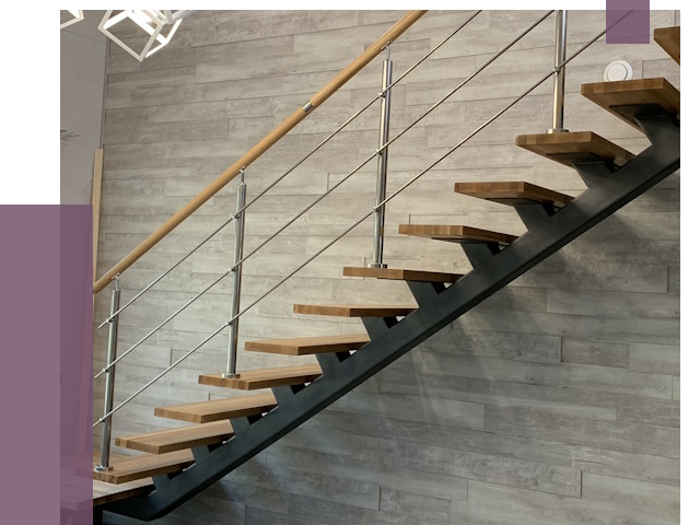 Изготовление лестниц на монокосоуре в Устях-Илимске от 77480 руб. 