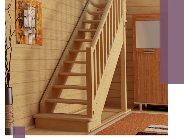 Лестницы эконом класса под ключ в Устях-Илимске — недорого и быстро