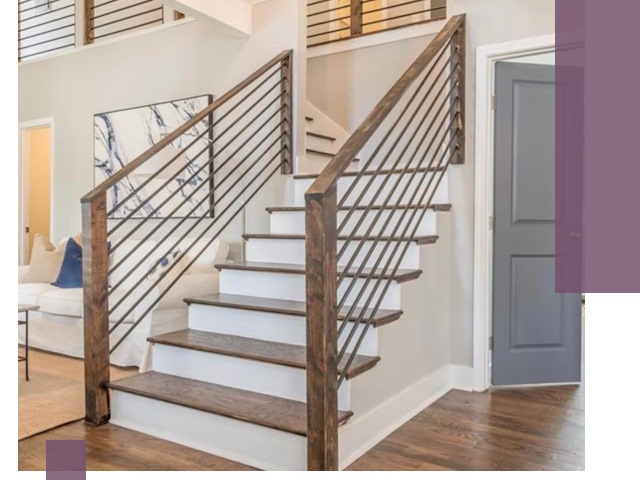 Лестницы для коттеджа под ключ в Устях-Илимске — изготовление и монтаж