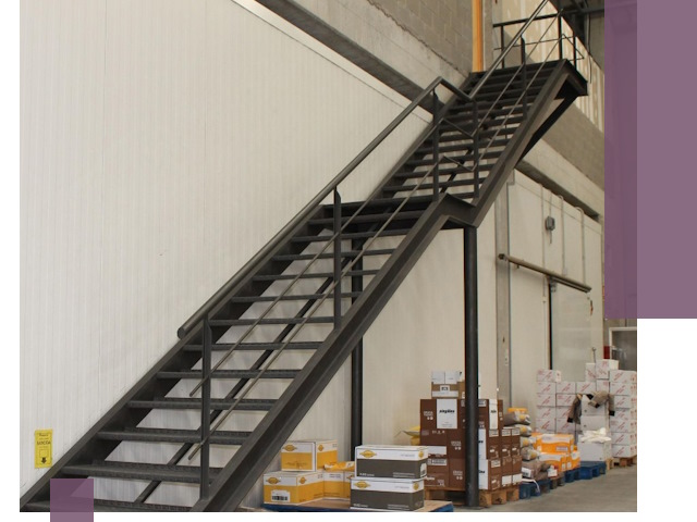 Лестницы для производства в Устях-Илимске — изготовление и монтаж
