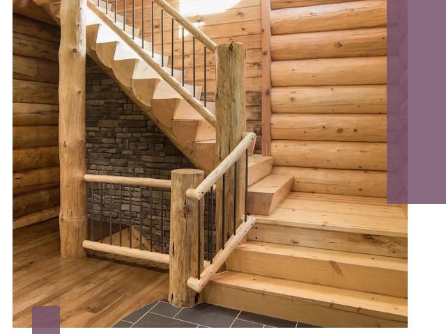 Лестницы в баню под заказ и профессиональный монтаж в Устях-Илимске