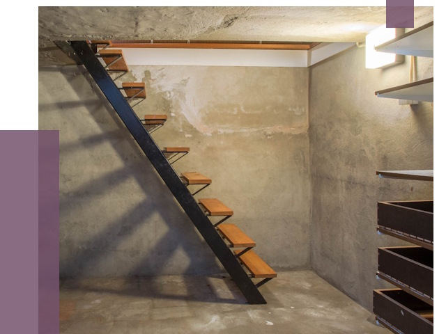 Лестницы в подвал в Устях-Илимске от 13364 руб. — монтаж | ПРОЛЁТ-Сть