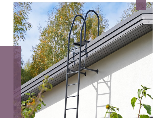 Лестницы на крышу в Устях-Илимске от 19448 руб. — монтаж и монтаж ПРОЛЁТ-Сть