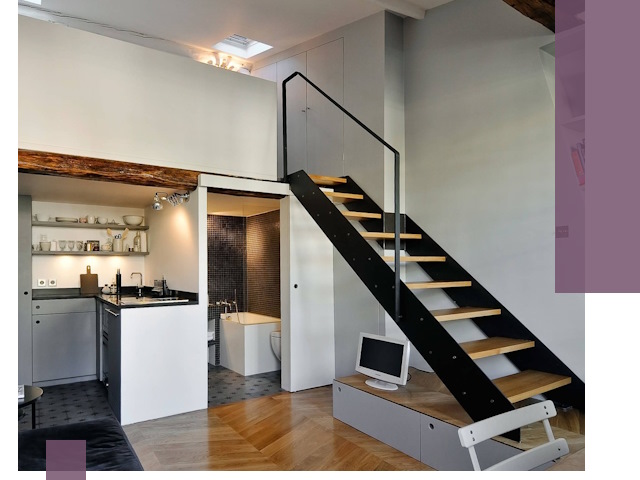 Лестницы на антресоль под ключ в Устях-Илимске — изготовление и монтаж