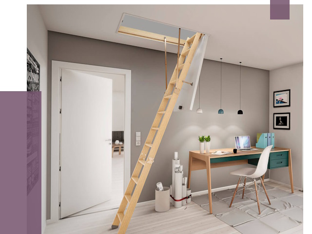 Чердачные лестницы в Устях-Илимске — от 14820 руб. | ПРОЛЁТ-Сть
