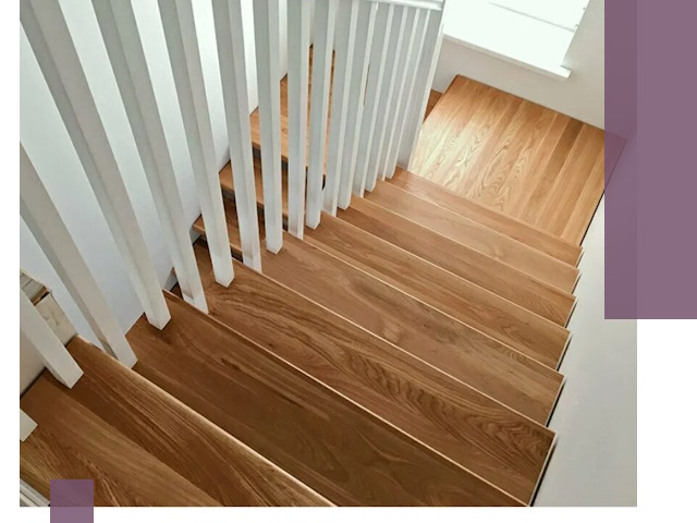 Лестницы из бука в Устях-Илимске: изготовление, монтаж и демонтаж