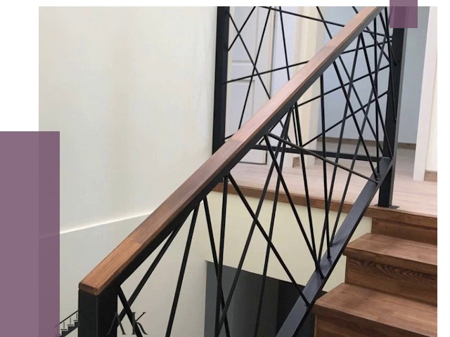 Перила и ограждения в Устях-Илимске от 7800 руб. под ключ | ПРОЛЁТ-Сть