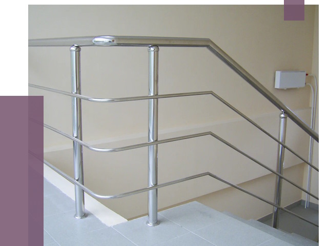 Алюминиевые перила в Устях-Илимске от 6448 руб. под ключ | ПРОЛЁТ-Сть