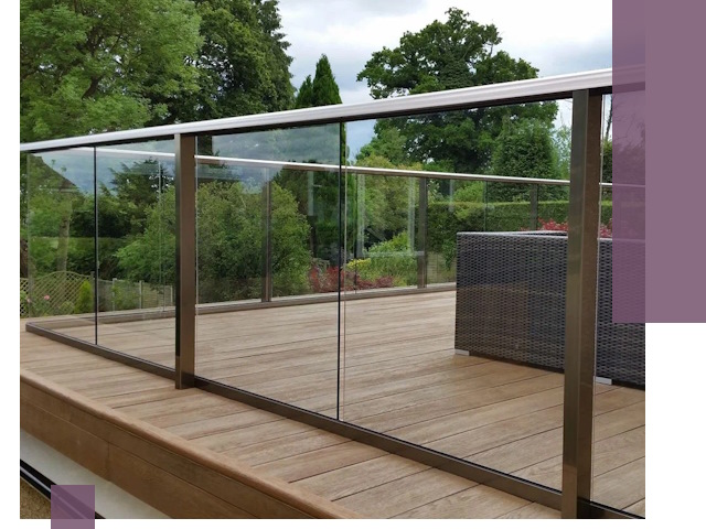 Алюминиевые перила на заказ в Устях-Илимске — монтаж и гарантия