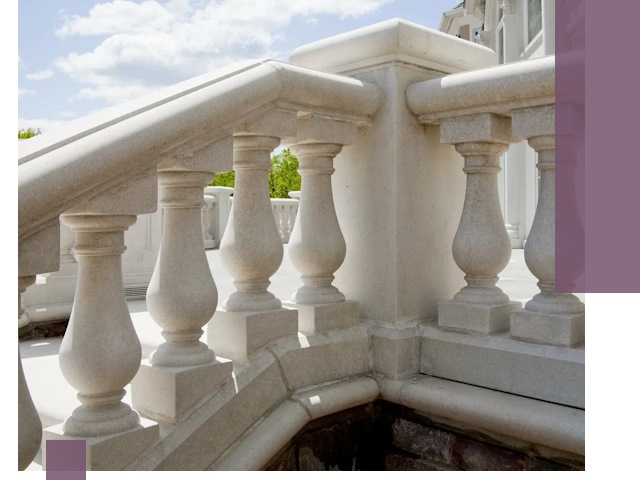 Балюстрады из металла и камня под ключ в Устях-Илимске