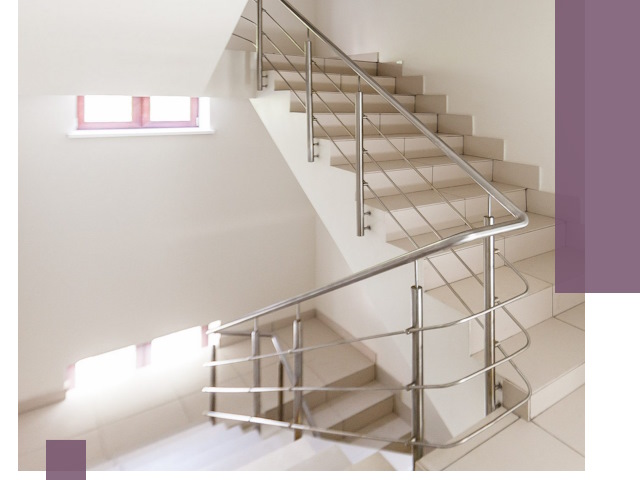 Установка и замена перил в подъезде в Устях-Илимске