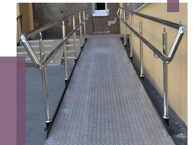 Пандусы в Устях-Илимске от 12480 руб. — установка для инвалидов | ПРОЛЁТ-Сть