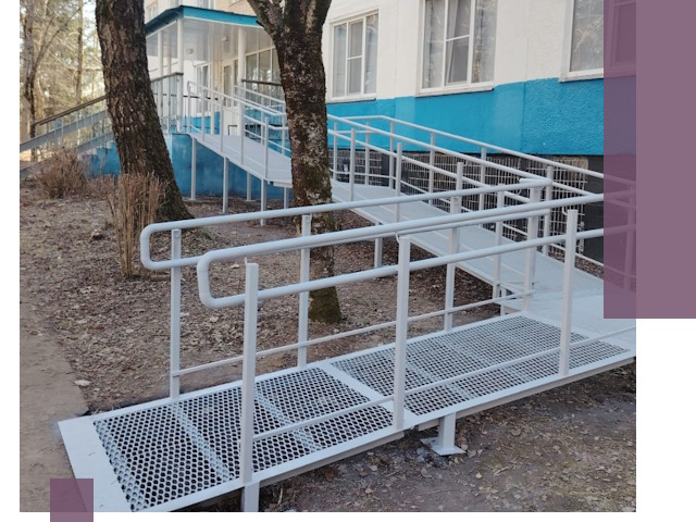 Пандусы под ключ в Устях-Илимске: изготовление, монтаж и демонтаж