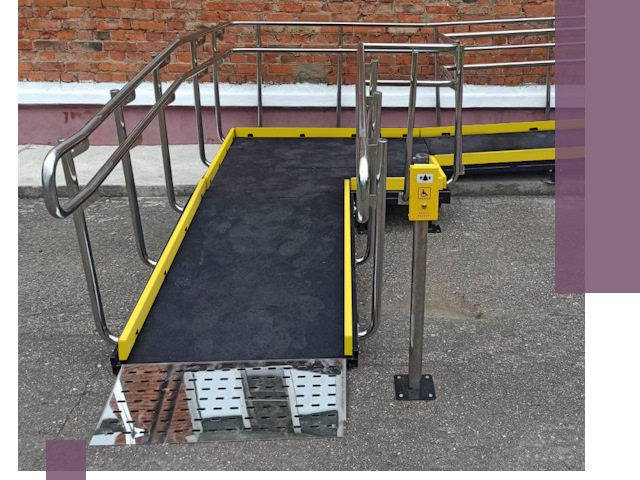 Изготовление наклонных пандусов для инвалидов в Устях-Илимске