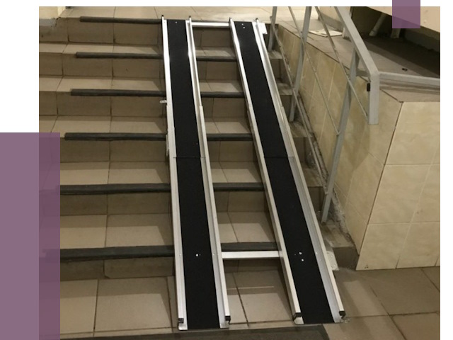 Установка пандуса в подъезд в Устях-Илимске от 8112 руб. под ключ | ПРОЛЁТ-Сть