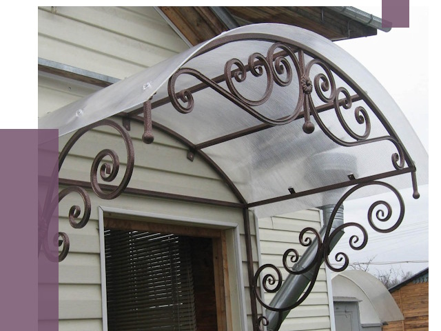 Изготовление козырьков в Устях-Илимске от 7488 руб. — заказать | ПРОЛЁТ-Сть