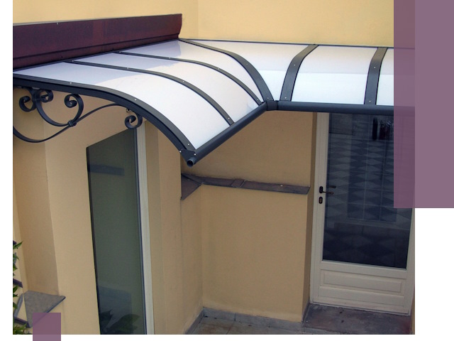 Монтаж козырьков любой сложности в Устях-Илимске под ключ