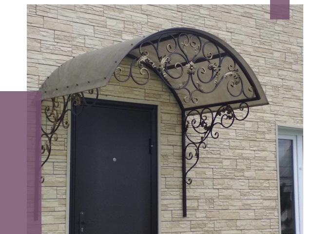 Ремонт козырьков в Устях-Илимске от 7540 руб.  | ПРОЛЁТ-Сть