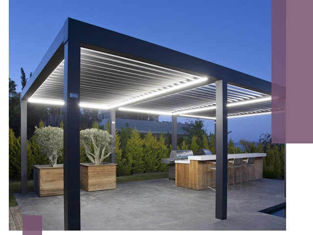 Навесы отдельно стоящие под ключ в Устях-Илимске из металла и поликарбоната