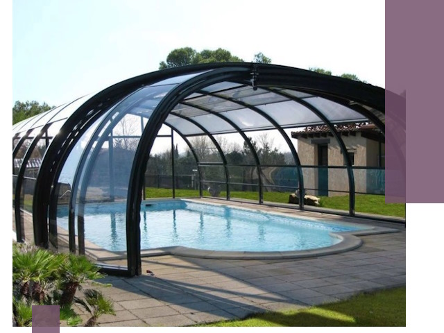 Навесы для бассейна в Устях-Илимске: изготовление и монтаж под ключ