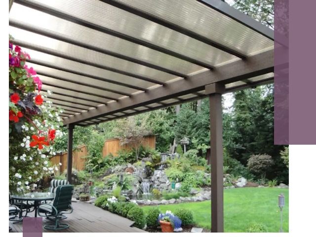 Навесы из поликарбоната под ключ в Устях-Илимске быстро и надёжно