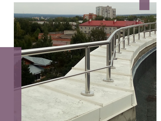 Парапеты и ограждения кровли в Устях-Илимске от 5044 руб.