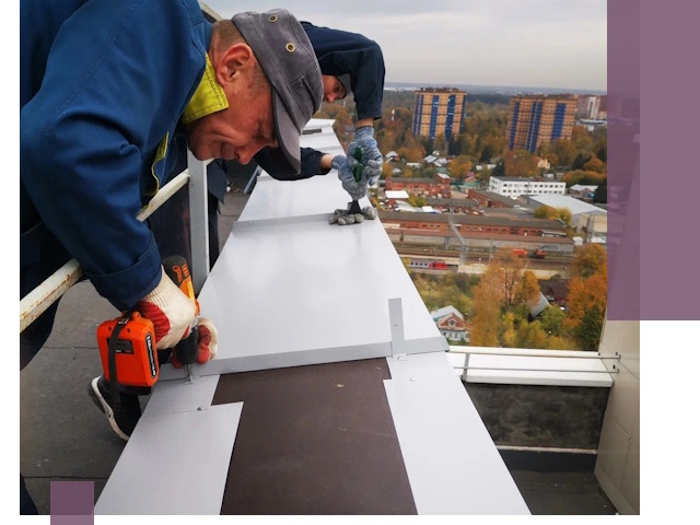 Монтаж парапетов в Устях-Илимске — установка прочных металлических ограждений