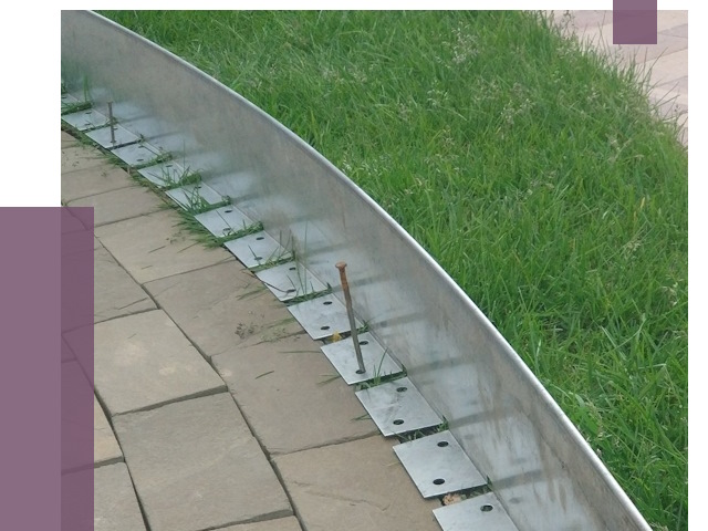 Металлические бордюры для тротуаров в Устях-Илимске от 8840 руб.