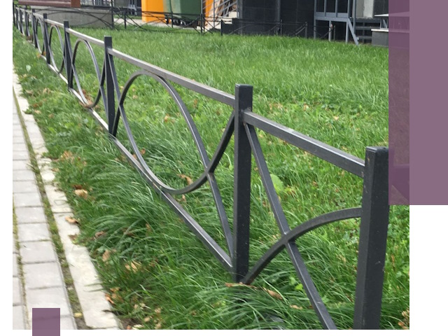 Газонные ограждения из металла в Устях-Илимске — монтаж и продажа