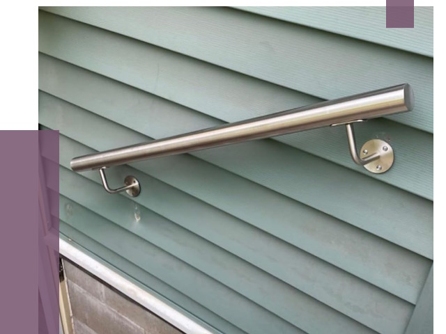 Поручни из нержавеющей стали в Устях-Илимске от 7800 руб.  | ПРОЛЁТ-Сть